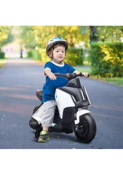 Aosom 6V Kids Motorcycle Dirt Bike Electric Battery Powered Ride On Toy Off road Street Bike with Music Headlights Rechargeable Battery Training Wheels for Ages 2 4 White -Cheap Altea Milano Shop Belk 1065
