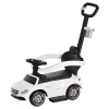 Aosom Push Cars for Toddlers Ride On and Push Car Stroller Sliding Walking Car with Underneath Storage Compartment and Working Steering Wheel White -Cheap Altea Milano Shop Belk 1091