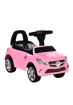 Aosom Kids Ride On Push Car Foot to Floor Sliding Toy Car for Toddler with Working Horn Music Headlights and Storage Pink -Cheap Altea Milano Shop Belk 1105