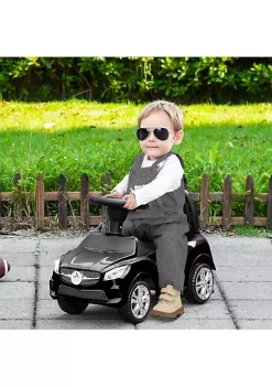 Aosom Kids Ride On Push Car Foot to Floor Sliding Toy Car for Toddler with Working Horn Music Headlights and Storage Black -Cheap Altea Milano Shop Belk 1119