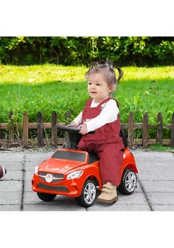 Aosom Kids Ride On Push Car Foot to Floor Sliding Toy Car for Toddler with Working Horn Music Headlights and Storage Red -Cheap Altea Milano Shop Belk 1123