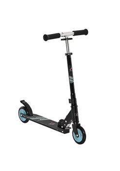 Aosom One click Folding Kids Kick Scooter w/ Adjustable Handlebar Push Rider with Kickstand Dual Brake System Durable Wheels and Sturdy Bearings for Boys and Girls Black -Cheap Altea Milano Shop Belk 1130