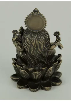 Veronese Design Bronze Finish Lakshmi Hindu Goddess On Lotus Figurine -Cheap Altea Milano Shop Belk 25