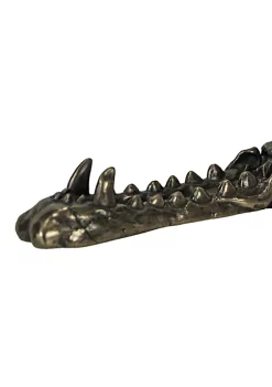 Veronese Design Dragonling Bronze Finish Baby Dragon on Skull Stick Incense Holder -Cheap Altea Milano Shop Belk 258
