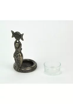 Veronese Design Wiccan Spiral Triple Moon Goddess Bronze Finished Tealight Candle Holder -Cheap Altea Milano Shop Belk 270