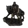 Veronese Design Norse God Tyr and the Binding of Fenrir Bronze Finish Statue -Cheap Altea Milano Shop Belk 279