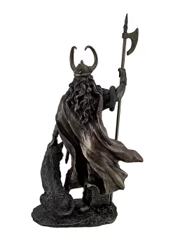 Veronese Design Bronze Finish Loki Norse God Statue Sculpture -Cheap Altea Milano Shop Belk 293