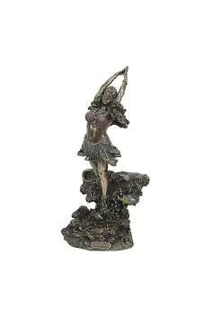 Veronese Design Yemaya Orisha of the Ocean Mother of the Seas Bronze Finish Statue 10 Inches High