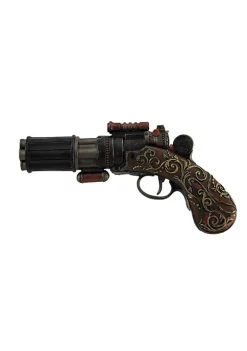 Veronese Design 6 Barrel Decorative Steampunk Pistol Statue -Cheap Altea Milano Shop Belk 314