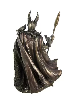 Veronese Design Norse God Odin Bronze Finish Statue Viking Pagan -Cheap Altea Milano Shop Belk 319