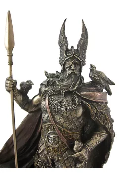 Veronese Design Norse God Odin Bronze Finish Statue Viking Pagan -Cheap Altea Milano Shop Belk 320