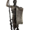 Veronese Design Bronzed Hippocrates (Father of Medicine) Statue Holding Hippocratic Oath -Cheap Altea Milano Shop Belk 327