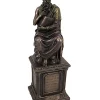 Veronese Design Bronze Finish Plato Statue Philosophy -Cheap Altea Milano Shop Belk 331