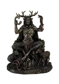 Veronese Design Cernunnos Celtic Horned God Of Animals And The Underworld Statue 9 Inch