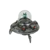 Veronese Design Luminescence Visitor UFO Flying Saucer Hand Painted Pewter Finish Statue -Cheap Altea Milano Shop Belk 375