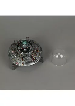 Veronese Design Luminescence Visitor UFO Flying Saucer Hand Painted Pewter Finish Statue -Cheap Altea Milano Shop Belk 379