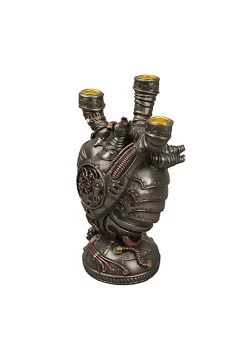 Veronese Design Augmented Artery Device Steampunk Human Heart Triple Taper Candle Holder -Cheap Altea Milano Shop Belk 38