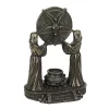 Veronese Design Sigil of Baphomet Ritual Altar Bronze Finish Backflow Incense Burner 7 Inches High -Cheap Altea Milano Shop Belk 399