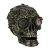 Veronese Design Steampunk Style Human Skull Bronze Finished Statue With Movable Jaw -Cheap Altea Milano Shop Belk 420