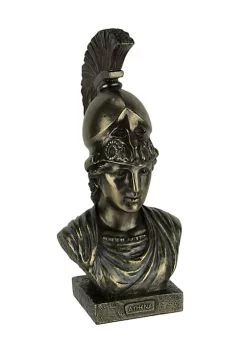 Veronese Design Head of Pallas Athena Wearing Corinthian Helmet Statue