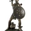 Veronese Design Bronzed Oggun God of War, Iron and Hunting Statue -Cheap Altea Milano Shop Belk 455
