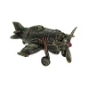 Veronese Design Steampunk Style Bronze Finish Single Propeller Airplane Statue -Cheap Altea Milano Shop Belk 518