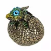 Veronese Design Bronze Finish Dragon Hatchling Figurine with Hand Painted Color Accents -Cheap Altea Milano Shop Belk 536