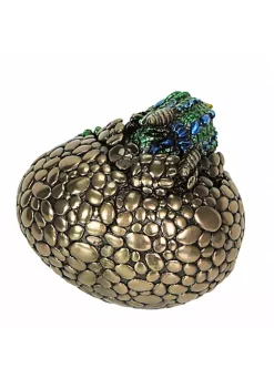 Veronese Design Bronze Finish Dragon Hatchling Figurine with Hand Painted Color Accents -Cheap Altea Milano Shop Belk 538