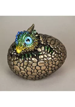 Veronese Design Bronze Finish Dragon Hatchling Figurine with Hand Painted Color Accents -Cheap Altea Milano Shop Belk 539