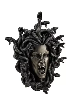 Veronese Design Head of Medusa the Greek Gorgon Serpent Bronze Finish Statue -Cheap Altea Milano Shop Belk 55