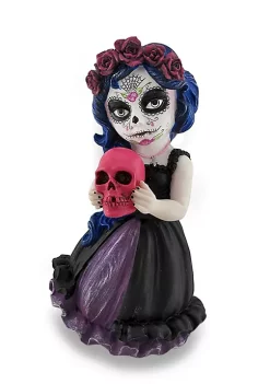 Veronese Design Cosplay Kids Mini Day of Dead Girl Holding Skull Statue -Cheap Altea Milano Shop Belk 561