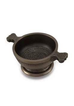 Veronese Design Celtic Knotwork Pattern Bronze Finished Two Handled Quaich Cup -Cheap Altea Milano Shop Belk 598