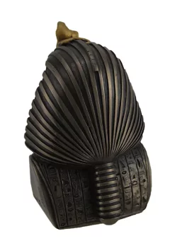 Veronese Design Metallic Bronze Finished King Tut Death Mask Mini Statue -Cheap Altea Milano Shop Belk 602