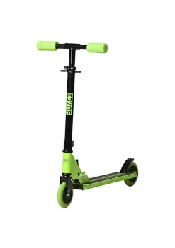 Aosom Aluminum Kids Kick Scooter Foldable Teens Ride On Toy with Adjustable Handlebar Rear Brake Green -Cheap Altea Milano Shop Belk 619