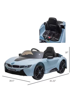 Aosom Licensed BMW I8 Coupe Electric Kids Ride On Car 6V Battery Powered Toy with Remote Control Music Horn Lights MP3 Suspension Wheels for 37 96months old Blue -Cheap Altea Milano Shop Belk 658