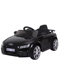 Aosom 6V Kids Electric Ride On Car Licensed Audi TT RS with One Seat and Remote Control for Kids 3 6 Years Old Black -Cheap Altea Milano Shop Belk 710