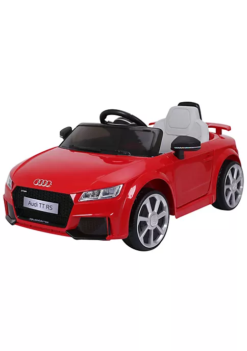 Aosom 6V Kids Electric Ride On Car Licensed Audi TT RS with One Seat and Remote Control for Kids 3 6 Years Old Red 3 Aosom 6V Kids Electric Ride On Car Licensed Audi TT RS with One Seat and Remote Control for Kids 3 6 Years Old Red