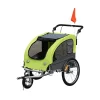 Aosom Dog Bike Trailer 2 In 1 Pet Stroller with Canopy and Storage Pockets Green -Cheap Altea Milano Shop Belk 721