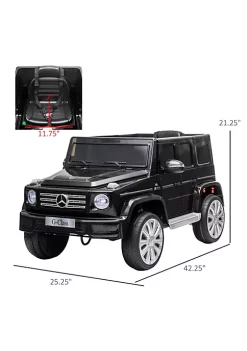 Aosom 12V Mercedes Benz G500 Battery Kids Ride On Car with Remote Control Bright Headlights and Working Suspension 9 Aosom 12V Mercedes Benz G500 Battery Kids Ride On Car with Remote Control Bright Headlights and Working Suspension -Cheap Altea Milano Shop Belk 741