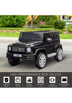 Aosom 12V Mercedes Benz G500 Battery Kids Ride On Car with Remote Control Bright Headlights and Working Suspension 10 Aosom 12V Mercedes Benz G500 Battery Kids Ride On Car with Remote Control Bright Headlights and Working Suspension -Cheap Altea Milano Shop Belk 742