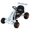Aosom Pedal Go Kart Children Ride on Car Cute Style with Adjustable Seat Plastic Wheels Handbrake and Shift Lever White 1 Aosom Pedal Go Kart Children Ride on Car Cute Style with Adjustable Seat Plastic Wheels Handbrake and Shift Lever White -Cheap Altea Milano Shop Belk 759