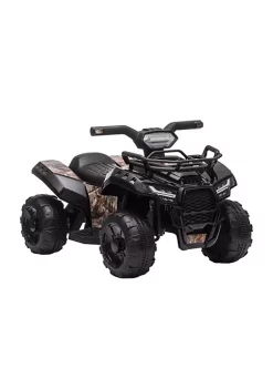 Aosom Kids Ride on ATV Four Wheeler Car with Real Working Headlights 6V Battery Powered Motorcycle for 18 36 Months Black -Cheap Altea Milano Shop Belk 768