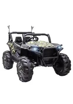 Aosom 12V 2 Seater Kids Ride On Car Electric Off Road UTV Truck Toy with Parental Remote Control and 4 Motors Camo Green -Cheap Altea Milano Shop Belk 778