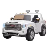 Aosom 12V GMC Sierra HD Battery Kids Ride On Car with Remote Control Bright Headlights and Working Suspension White -Cheap Altea Milano Shop Belk 870