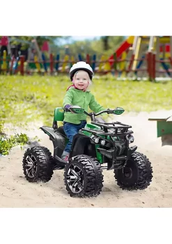 Aosom 12V Kids Ride on Four Wheeler ATV Toy Car with Music Realistic Headlights Wide Wheels Rechargeable Battery Powered for Boys and Girls Green 9 Aosom 12V Kids Ride on Four Wheeler ATV Toy Car with Music Realistic Headlights Wide Wheels Rechargeable Battery Powered for Boys and Girls Green -Cheap Altea Milano Shop Belk 942