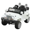 Aosom Kids Ride on Car Off Road Truck with MP3 Connection Working Horn Steering Wheel and Remote Control 12V Motor White 1 Aosom Kids Ride on Car Off Road Truck with MP3 Connection Working Horn Steering Wheel and Remote Control 12V Motor White -Cheap Altea Milano Shop Belk 965